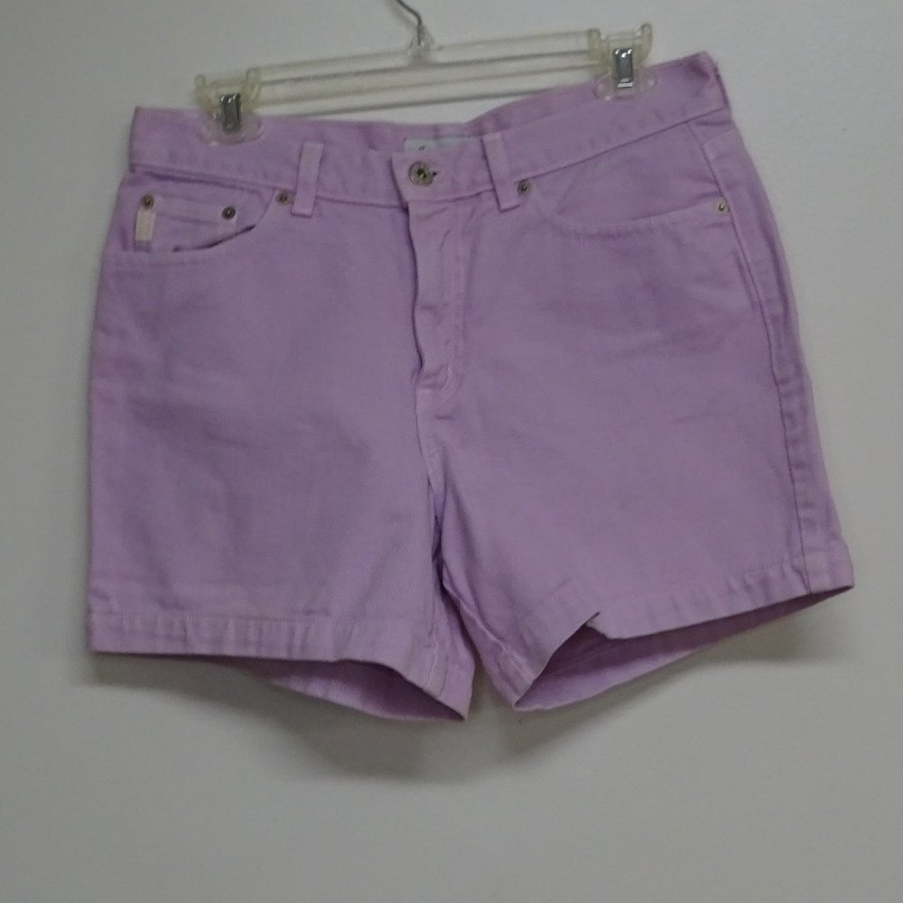Vintage Guess Jeans Shorts Size 30 Purple Lavender